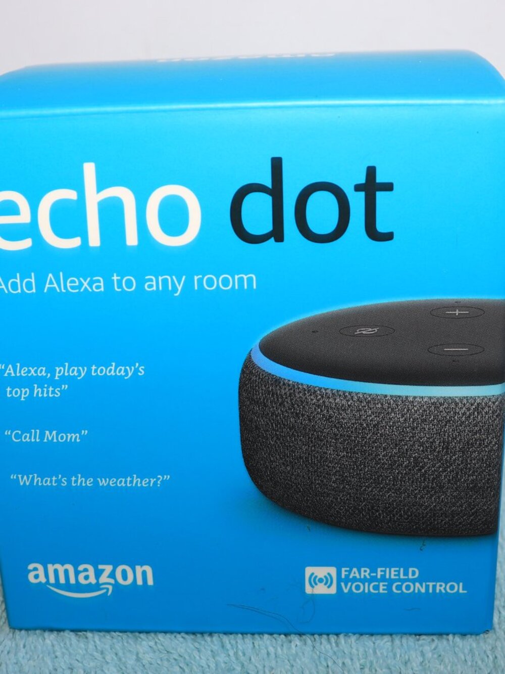 Amazon Echo Dot (3rd Generation) Smart Speaker - Black - D9N29T New Open Box